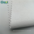 Best Garment woven fusible cotton shirt fusing interlining fabric for school and baby shirts